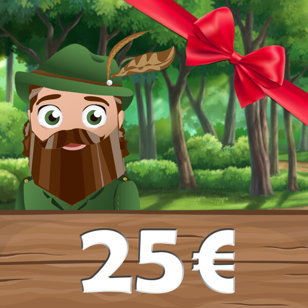 25 € Geschenkgutschein, digital